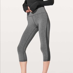 Grey Train Times Crop *21 Lululemon leggings